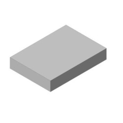 Šamotová deska spodní, boční KV HEAT W 2G 59.50.01   